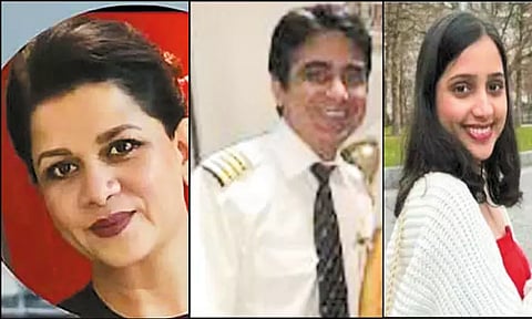 ஆமதாபாத் விமான விபத்தில் மும்பையை சேர்ந்த விமானி, பணிப்பெண் உயிரிழந்த சோகம்