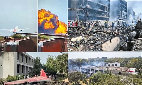 ஆமதாபாத்தில் விமானம் வெடித்து 241 பேர் பலி; ஒருவர் உயிர் பிழைத்த அதிசயம்