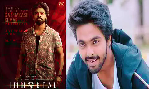 ஜி.வி.பிரகாஷ் பிறந்தநாள்: "இம்மோர்டல்" படத்தின் புதிய போஸ்டர் வெளியீடு