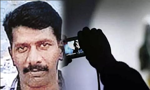 7 மாதமாக பெண் போலீசாரை ஆபாசமாக படம் பிடித்து ஆசைக்கு இணங்குமாறு மிரட்டல் - போலீஸ்காரர் கைது