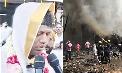 விமான விபத்து பற்றி முன்கூட்டியே கணித்த சாமியார்; சமூக வலைதளங்களில் வீடியோ வைரல்