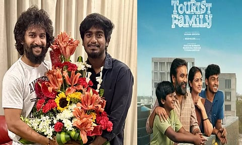 "டூரிஸ்ட் பேமிலி" இயக்குநரை நேரில் சந்தித்து வாழ்த்திய நானி