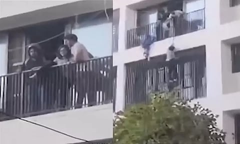 ஏர் இந்தியா விமான விபத்து; மாணவ மாணவிகள் உயிர் தப்பிய புதிய வீடியோ வெளியீடு