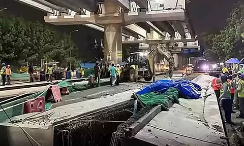 'கர்டர்' விழுந்த விபத்து: மெட்ரோ ரெயில் ஒப்பந்ததாரருக்கு ரூ.1 கோடி அபராதம்