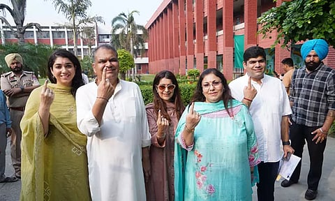 4 மாநில சட்டமன்ற இடைத்தேர்தல்; 5 மணி வரையிலான வாக்கு சதவீத நிலவரம் வெளியீடு