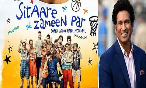 அமீர்கானின் "சித்தாரே ஜமீன் பர்" படத்தை பாராட்டிய சச்சின்