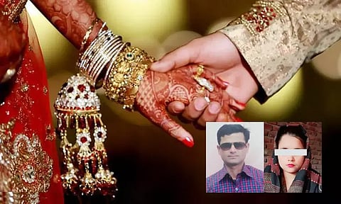 மகனுக்கு நிச்சயித்த பெண்ணை மணந்த நபர்.. முதல் மனைவி பரபரப்பு புகார்