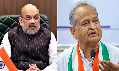 'மத்திய மந்திரிகளின் குழந்தைகள் பலர் வெளிநாடுகளில் படிக்கிறார்கள்' - அமித்ஷா பேச்சுக்கு அசோக் கெலாட் பதிலடி