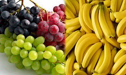 ஏற்றுமதியில் திராட்சையை பின்னுக்கு தள்ளிய வாழைப்பழம்