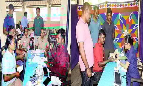 திருநெல்வேலியில் காவலர்களுக்கான இலவச மருத்துவ முகாம்