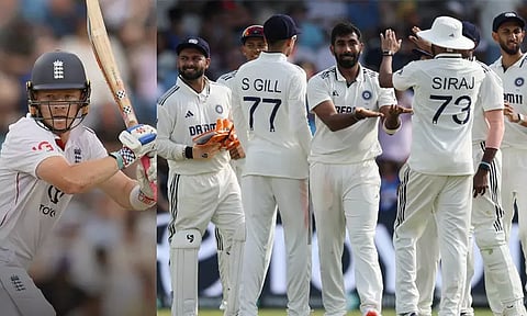 சதத்தை பதிவு செய்த ஓலி போப்.. இங்கிலாந்து அணி 209/3