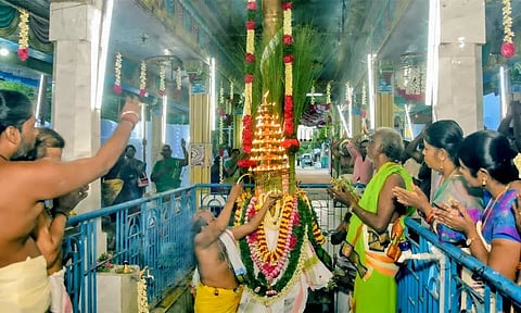 ஆறுமுகநேரி சோமநாத சுவாமி கோவில் ஆனி உத்திர திருவிழா தொடங்கியது