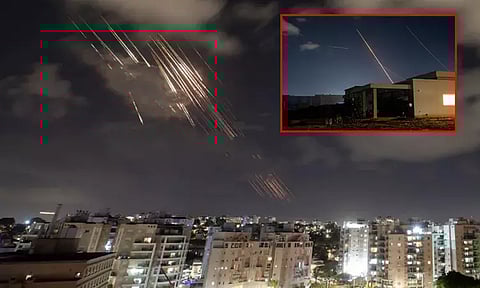 இஸ்ரேல் மீது ஈரான் ஏவுகணை தாக்குதல்; 16 பேர் காயம்