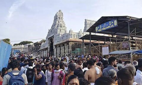 விடுமுறை தினம்: திருச்செந்தூர் முருகன் கோவிலில் திரளான பக்தர்கள் சாமி தரிசனம்