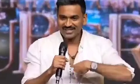 Dhanush quotes 'Tourist Family' at 'Kubera' festival