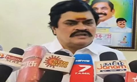 பெரியார்,அண்ணா மீதான விமர்சனம்; ராஜேந்திர பாலாஜி வருத்தம்