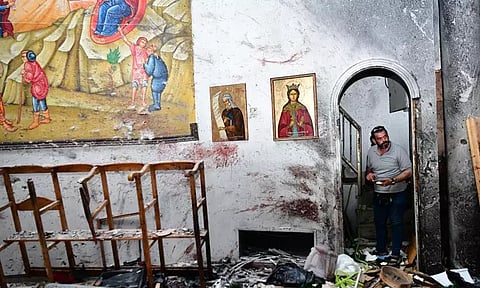 சிரியாவில் தேவாலயத்தில் தாக்குதல்: 22 பேர் பலி, 63 பேர் காயம்