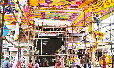 நெல்லையப்பர் கோவிலில் ஆனித்திருவிழா முன்னேற்பாடு பணிகள் மும்முரம்