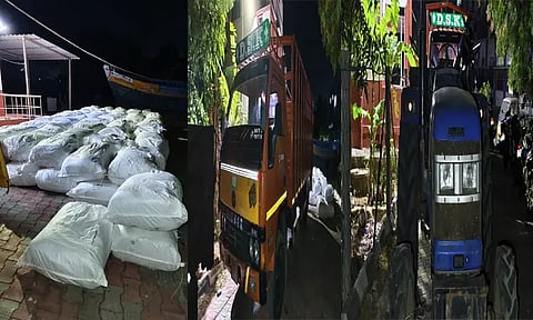 இலங்கைக்கு கடத்த முயன்ற ரூ.1 கோடி மதிப்புள்ள பீடி இலைகள் பறிமுதல்