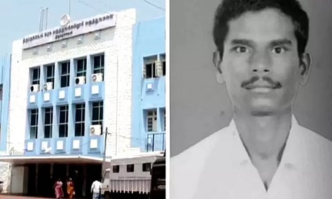 கல்லூரிக்கு போகச் சொன்னதால் விபரீதம்.. தந்தை தலையில் கல்லைப் போட்டுகொன்ற மகன்