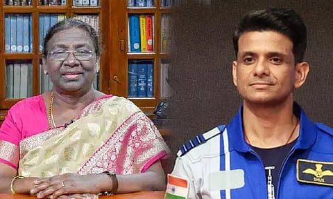 ஆக்சியம் 4 மிஷன் - ஜனாதிபதி திரவுபதி முர்மு வாழ்த்து