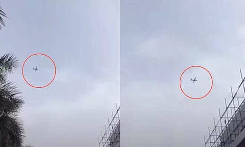 தாழ்வான உயரத்தில் பறந்த விமானப்படை விமானங்கள் - தர்மபுரியில் பரபரப்பு