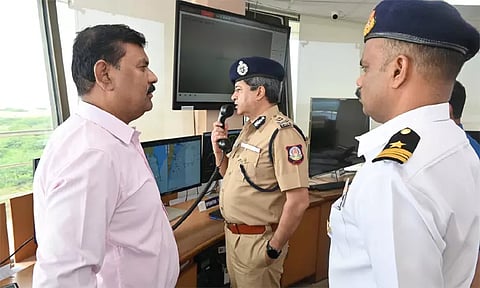 தமிழ்நாடு, புதுச்சேரி கடலோர பகுதிகளில் 2 நாட்கள் நடைபெற்ற பாதுகாப்பு பயிற்சி