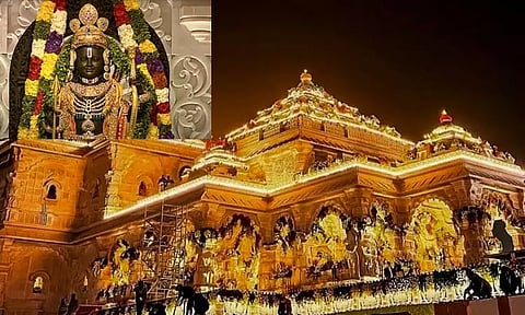 அயோத்தி ராமர் கோவிலில் 5.5 கோடி பேர் சாமி தரிசனம்