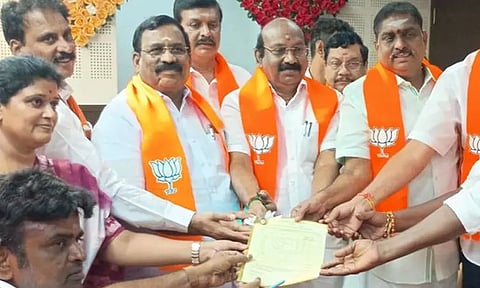 புதுச்சேரி மாநில பாஜக தலைவராக வி.பி.ராமலிங்கம் தேர்வு