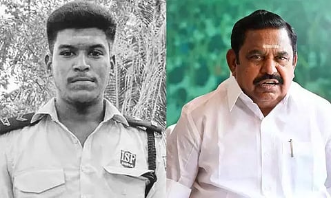 திருபுவனம் இளைஞர் மரணம்: நீதிபதி தலைமையில் குழு அமைத்து விசாரணை - எடப்பாடி பழனிசாமி வலியுறுத்தல்