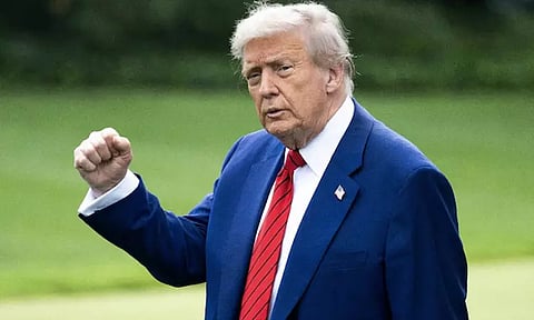 காசாவில் போர் நிறுத்தம் செய்ய டிரம்ப் அழைப்பு