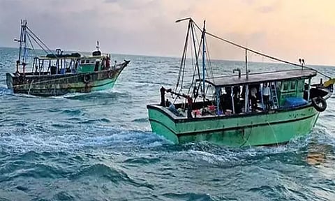 இலங்கை கடற்படை தொடர் அட்டூழியம்... ராமேசுவரம் மீனவர்கள் மேலும் 7 பேர் கைது