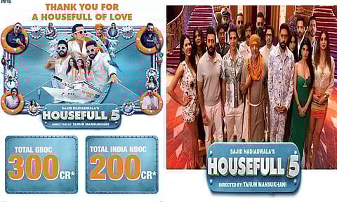 ரூ.300 கோடி வசூல் செய்த அக்சய் குமாரின் "ஹவுஸ்புல் 5"