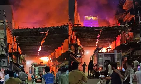 திருப்பதியில் பயங்கர தீ விபத்து