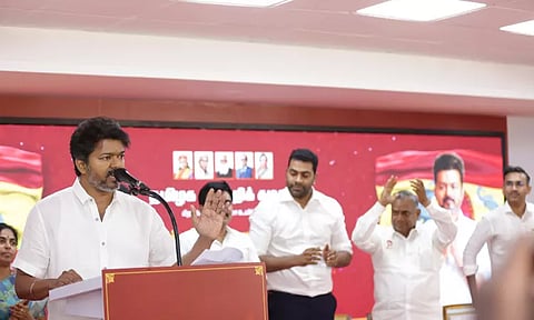 பாஜக, திமுகவுடன் கூட்டணி இல்லை - தவெக தலைவர் விஜய்