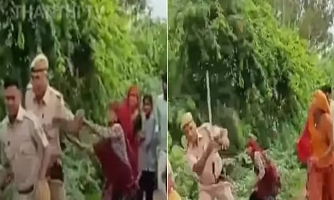 இளைஞர் மரண விவகாரம்; போலீசாரை ஓட ஓட விரட்டி அடித்த பெண்கள்