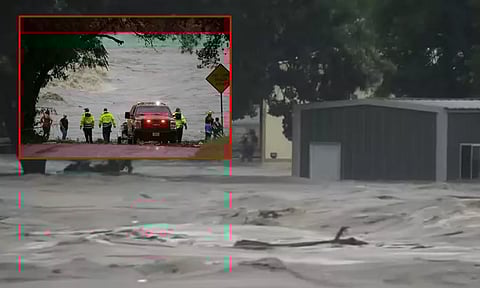 அமெரிக்கா: தொடர் மழை, வெள்ளத்திற்கு 13 பேர் பலி