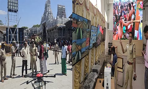 கும்பாபிஷேக விழா: திருச்செந்தூரில் பாதுகாப்பு ஏற்பாடுகளை எஸ்.பி. ஆல்பர்ட் ஜான் ஆய்வு