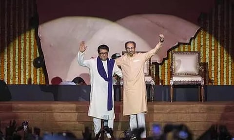 'இந்தி பேசாத மாநிலங்கள் பொருளாதாரத்தில் முன்னேறுகின்றன' - ராஜ்தாக்கரே பரபரப்பு பேச்சு