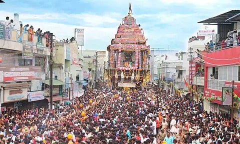 ஆனிப்பெருந்திருவிழா: நெல்லையப்பர் கோவிலில் இன்று தேரோட்டம்