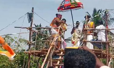 மதுக்கூர் அருகே கல்யாணபுரீஸ்வரர் கோவில் கும்பாபிஷேகம்