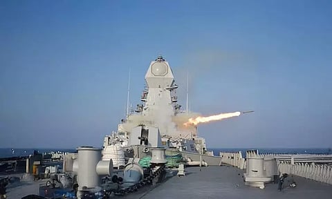 நீர்மூழ்கி கப்பல் எதிர்ப்பு ஏவுகணை சோதனை வெற்றி