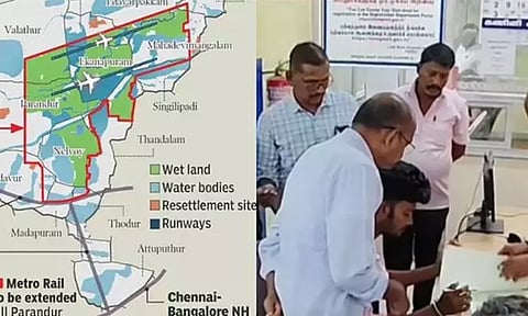 பரந்தூர் விவகாரத்தில் திடீர் திருப்பம்: 5 கிராம மக்கள் நிலம் வழங்க சம்மதம்