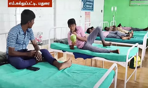 மதுரை: அரசு விடுதியில் உணவருந்திய 15 மாணவர்களுக்கு உடல்நலக்குறைவு