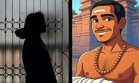 குடும்ப பிரச்சினை குறித்து கூறிய இளம்பெண்; தீர்த்து வைப்பதாக கூறி கோவில் பூசாரி செய்த படுபயங்கரமான செயல்