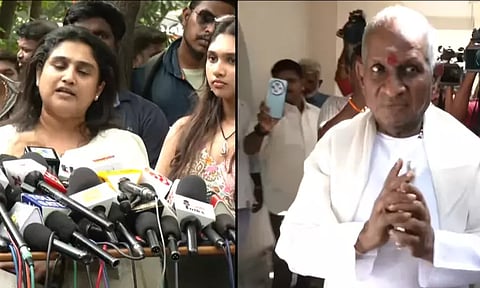 Ilayaraja's lawsuit - Actress Vanitha's response