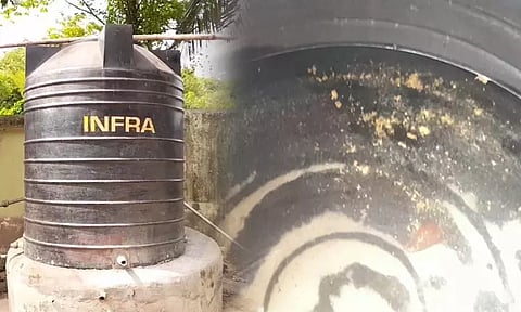 அரசு பள்ளி குடிநீர் தொட்டியில் மனித கழிவு... திருவாரூரில் அதிர்ச்சி சம்பவம்