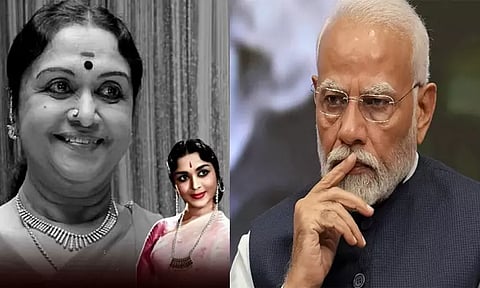 சரோஜா தேவி மறைவுக்கு பிரதமர் மோடி இரங்கல்