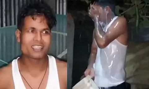 நான் விடுதலையாகி விட்டேன்... 40 லிட்டர் பாலில் குளித்து விவாகரத்தை கொண்டாடிய நபர்