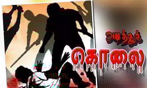 தோட்டத்தில் உறங்கிக்கொண்டிருந்த விவசாயி அடித்துக்கொலை - அதிர்ச்சி சம்பவம்